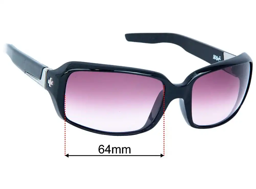 Spy Optic Zoe 64mm Replacement Lenses by Sunglass Fix™